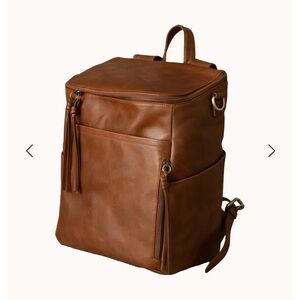 Azaria La Mère Luxe Full Grain Leather Backpack